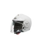 Premier Cool Open Face Helmet - Gloss White | Premier Helmets from Two Wheel Centre