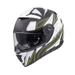 Premier Devil Sport Touring Helmet - Black / White | Premier Helmets from Two Wheel Centre