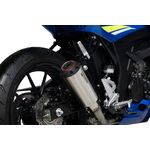 Scorpion Red Power Exhaust - Suzuki GSX-S125 (2017 - 2021) - Stainless Steel