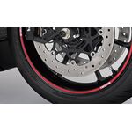 Suzuki Hayabusa Outer Wheel Rim Decal - Solid Red