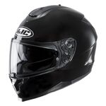 HJC C70 Gloss Black | HJC Helmets at Two Wheel Centre | Free UK Delivery