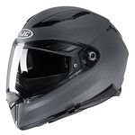 HJC F70 - Stone Grey | HJC Helmets at Two Wheel Centre | Free UK Delivery