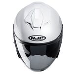 HJC i30 - Gloss White | HJC Open Face Helmets at Two Wheel Centre