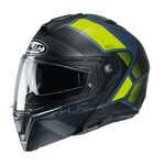 HJC i90 Hollen - Yellow | HJC Helmets at Two Wheel Centre | Free UK Delivery