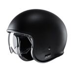 HJC V30 - Matt Black | HJC Open Face Helmets at Two Wheel Centre