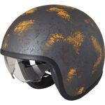 Duchinni D388 Open Face Helmet - Vintage Rust | Duchinni Motorcycle Helmets | Free UK Delivery