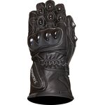 Duchinni DR1 CE Leather Motorcycle Gloves - Black