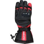 Duchinni Yukon CE Waterproof Motorcycle Gloves - Black/Red