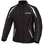 Duchinni Vienna CE Ladies Textile Jacket - Black/White