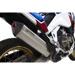 Scorpion Serket Exhaust - Honda CRF1100 Africa Twin (2020 - Current) - Stainless Steel