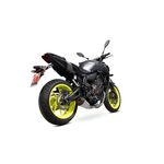 Scorpion Serket Full Exhaust System - Yamaha MT-07 (2014 - 2021) - Stainless Steel