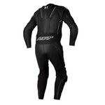 RST S1 CE Leather Suit - Black / Black / White | Free UK Delivery
