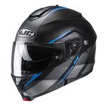 HJ C91 Tero - Black/Blue | HJC Helmets at Two Wheel Centre | Free UK Delivery