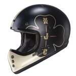 HJC V60 Ofera - Black/Cream | HJC Helmets at Two Wheel Centre