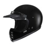 HJC V60 - Gloss Black | HJC Helmets at Two Wheel Centre