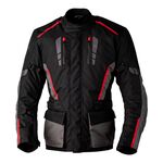 RST Axiom Plus CE Airbag Textile Jacket - Black / Grey / Red | Free UK Delivery