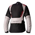 RST Endurance CE Ladies Textile Motorcycle Jacket - Black / Silver / Red | Free UK Delivery