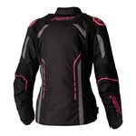 RST S1 CE Ladies Textile Jacket - Black / Neon Pink | Free UK Delivery