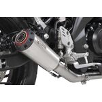 Scorpion Red Power Full Exhaust System - Yamaha XSR125 (2021 - Current) - Stainless Steel
