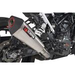 Scorpion Serket Taper Exhaust - KTM Duke 390 (2021 - 2023) - Stainless Steel