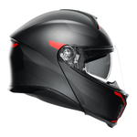 AGV Tourmodular Frequency - Matt Gun / Red | Free UK Delivery from Two Wheel Centre