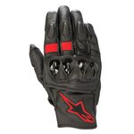 Alpinestars Celer V2 Leather Gloves - Black / Fluo Red