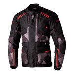 RST Endurance CE Textile Motorcycle Jacket - Black / Camo / Red | Free UK Delivery