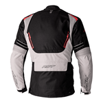 RST Endurance CE Textile Motorcycle Jacket - Black / Silver / Red | Free UK Delivery