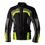 RST Alpha 5 CE Textile Jacket  - Black / Flo Yellow | Free UK Delivery