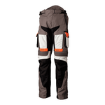 RST Pro Series Adventure X-Treme Race Department CE Textile Trouser - Grey / Ice / Orange | Free UK Delivery