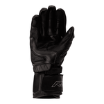 RST S1 CE Leather Motorcycle Gloves - Black / Black | Free UK Delivery