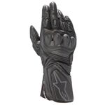 Alpinestars Stella SP-8 V3 Ladies Leather Gloves - Black / Black