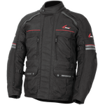 Weise Dune Waterproof Textile Motorcycle Jacket - Black