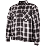 Weise Redwood Motorcycle Shirt - Black/White