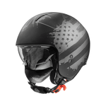 Premier Rocker AM - Matt Black / Gun | Premier Helmets from Two Wheel Centre
