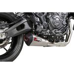 Scorpion Serket Taper Full Exhaust System - Yamaha MT-07 (2022 - Current) - Stainless Steel