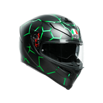 AGV K5-S Vulcanum - Green | AGV Motorcycle Helmets | Free UK Delivery