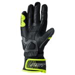 RST Fulcrum CE Leather Motorcycle Gloves - Grey / Flo Yellow / Black | Free UK Delivery from Two Wheel Centre Mansfield Ltd