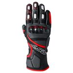 RST Fulcrum CE Leather Motorcycle Gloves - Grey / Red / Black | Free UK Delivery from Two Wheel Centre Mansfield Ltd