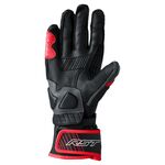 RST Fulcrum CE Leather Motorcycle Gloves - Grey / Red / Black | Free UK Delivery from Two Wheel Centre Mansfield Ltd