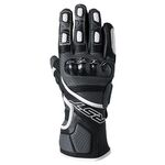 RST Fulcrum CE Leather Motorcycle Gloves - Grey / White / Black | Free UK Delivery from Two Wheel Centre Mansfield Ltd