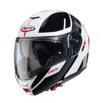 Caberg Levo X Manta - White/Anthracite/Red | Caberg Motorcycle Helmets | Free UK Delivery