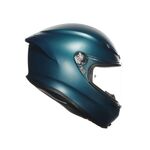 AGV K6-S - Matt Petrolio Blue | AGV Motorcycle Helmets | Free UK Delivery from Two Wheel Centre Mansfield Ltd
