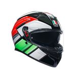 AGV K3 Wing - Black/Italy | AGV Motorcycle Helmets | Free UK Delivery from Two Wheel Centre Mansfield Ltd