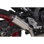 Scorpion Red Power Full Exhaust System - Yamaha MT-09 (2021 - 2023) - Stainless Steel