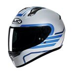 HJC C10 Lito - Grey/Blue | HJC Motorcycle Helmets | Two Wheel Centre