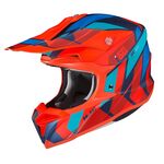 HJC i50 Vanish - Red/Blue | HJC MX Helmets | Two Wheel Centre Mansfield Ltd