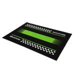 Oxford Door Mat - Pitlane Green