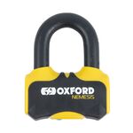 Oxford Nemesis 16mm Disc Lock - Yellow