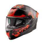 Premier Evoluzione Sport Touring Helmet - Black / Red | Premier Helmets from Two Wheel Centre